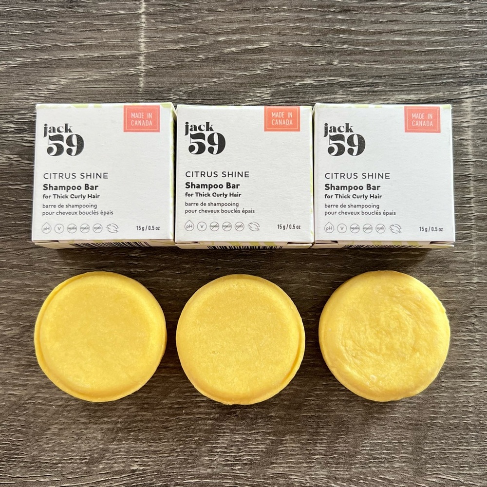 Jack 59 Citrus Shine Shampoo Bar 45g